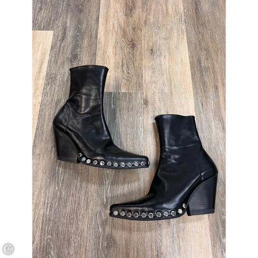 Boots Ankle Heels By Jeffrey Campbell In Black, Size: 9.5