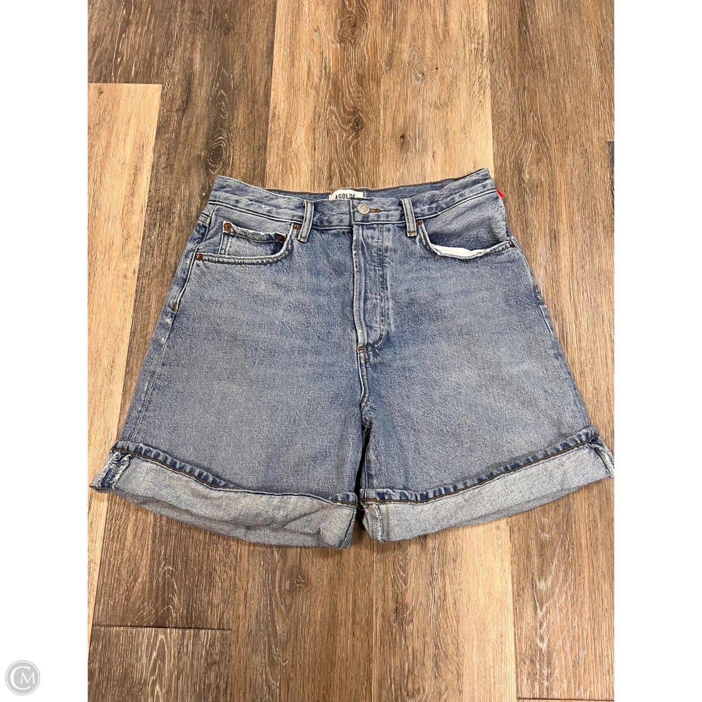 Shorts By Agolde In Blue Denim, Size: 4