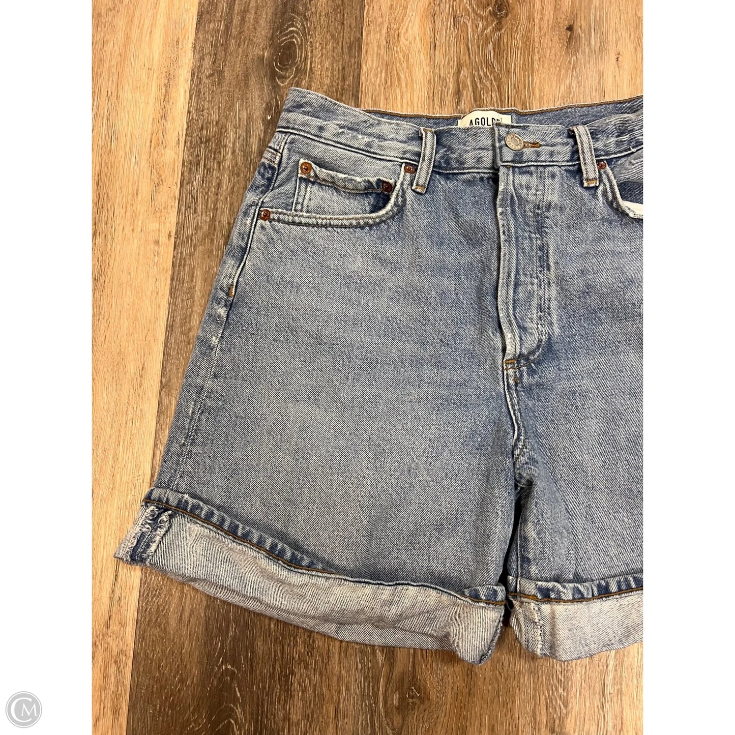 Shorts By Agolde In Blue Denim, Size: 4