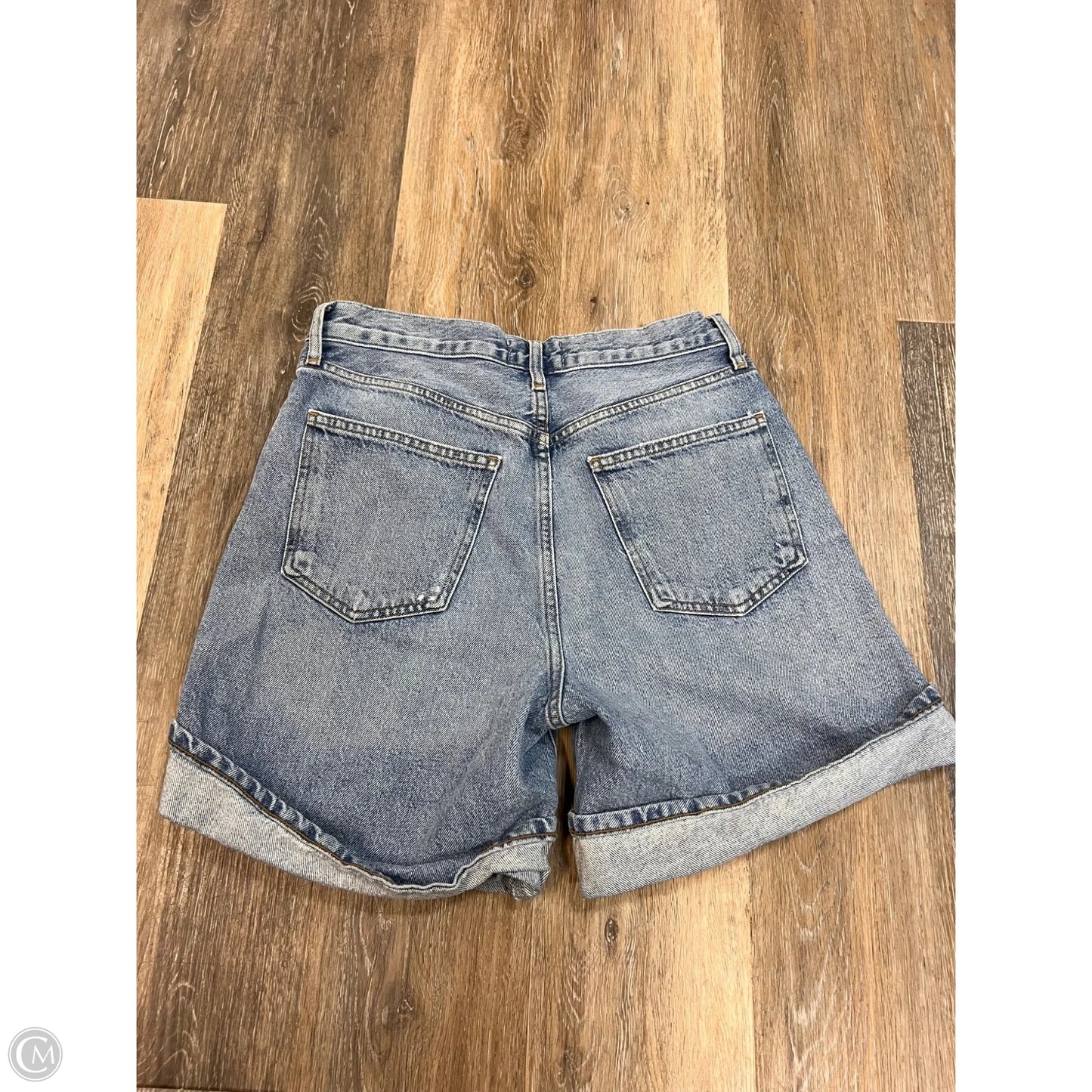 Shorts By Agolde In Blue Denim, Size: 4