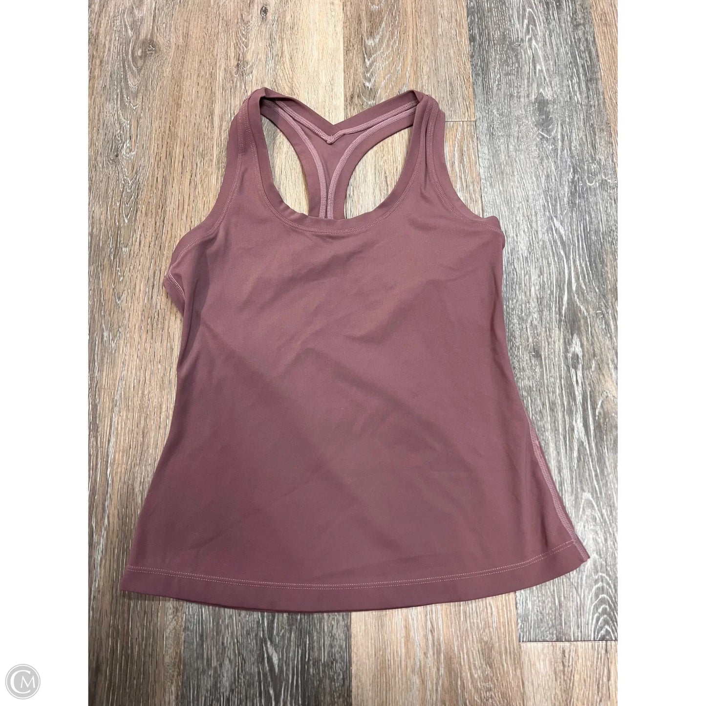 Athletic Tank Top By Lululemon In Mauve, Size: M