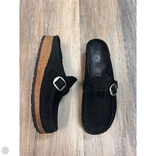 Shoes Flats By Birkenstock In Black, Size: 9