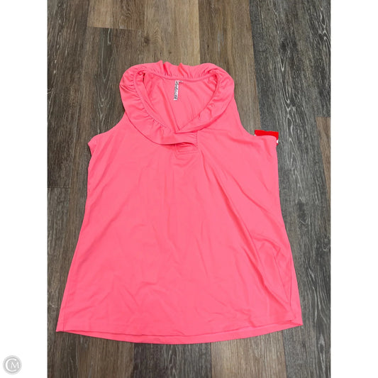 Top Sleeveless By Lulu B In Pink, Size: M
