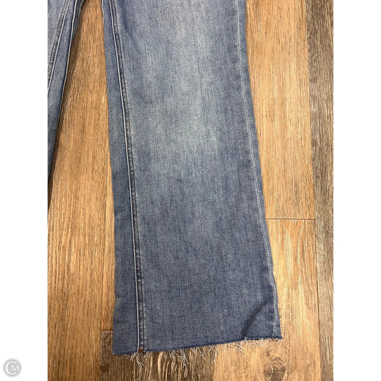 Jeans Flared By Kut In Blue Denim, Size: 10