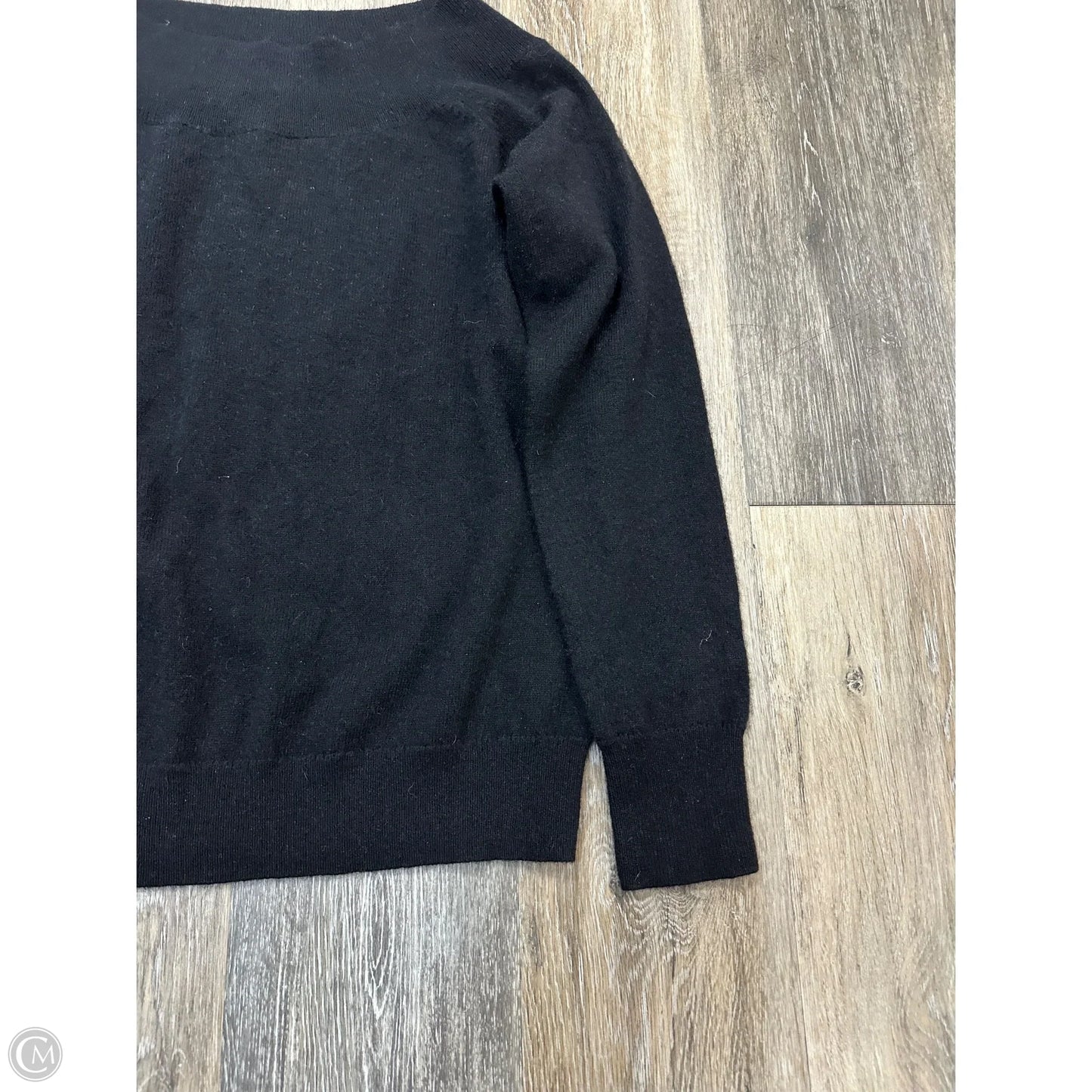 Sweater Cashmere By Bloomingdales In Black, Size: L