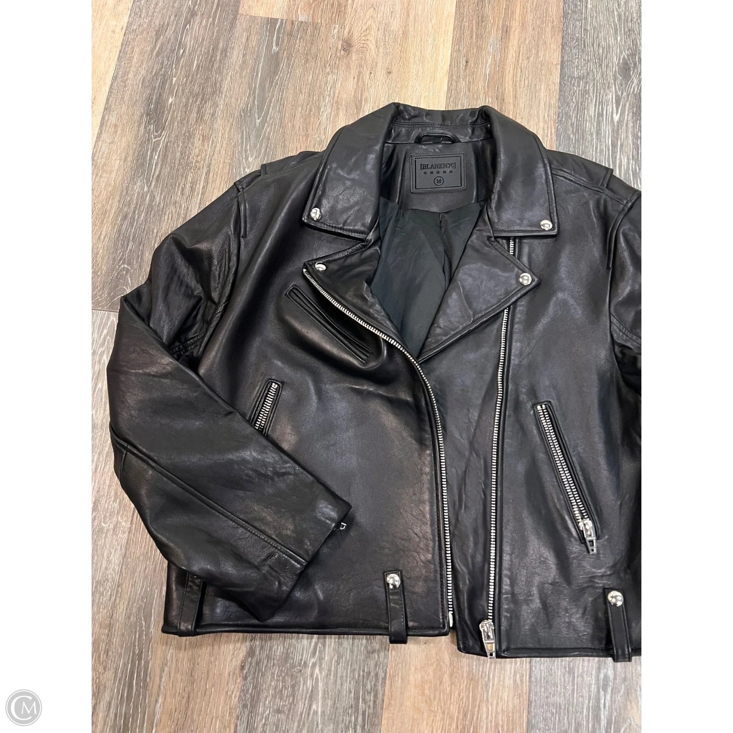 Jacket Moto Leather By Blanknyc In Black, Size: M