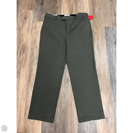 Pants Dress By Banana Republic In Green, Size: 16