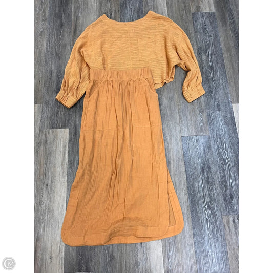 Skirt Set 2pc By Free People In Gold, Size: S