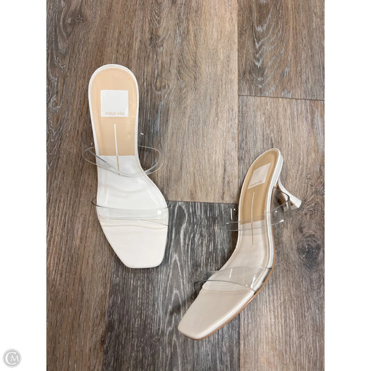 Sandals Heels Block By Dolce Vita In Clear, Size: 6