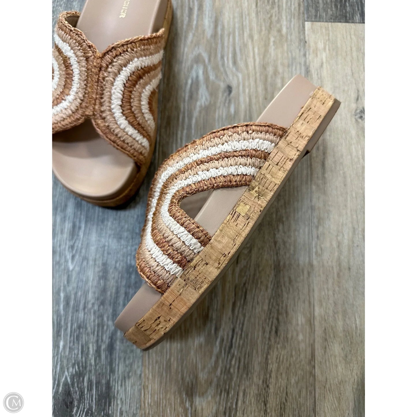 Sandals Flats By Marc Fisher In Tan, Size: 8