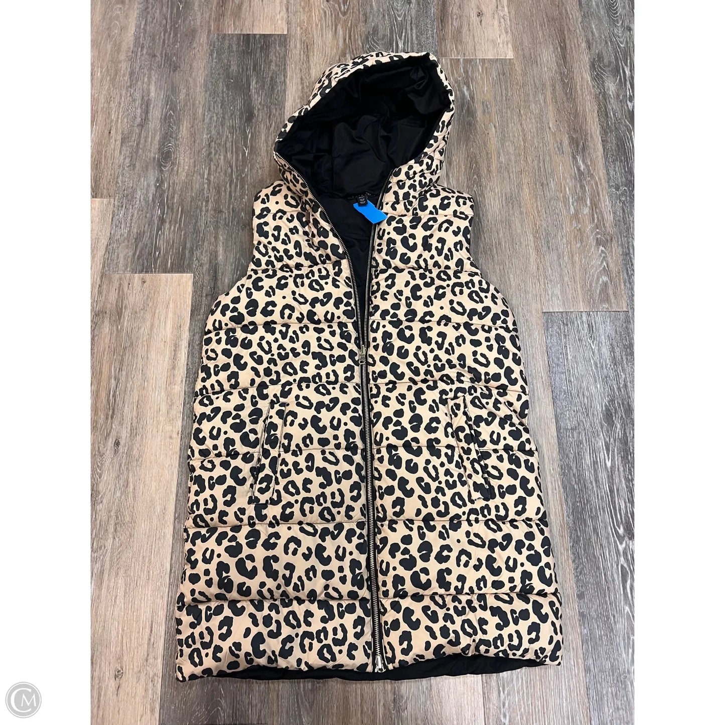 Vest Puffer & Quilted By Tribal In Animal Print, Size: Xs