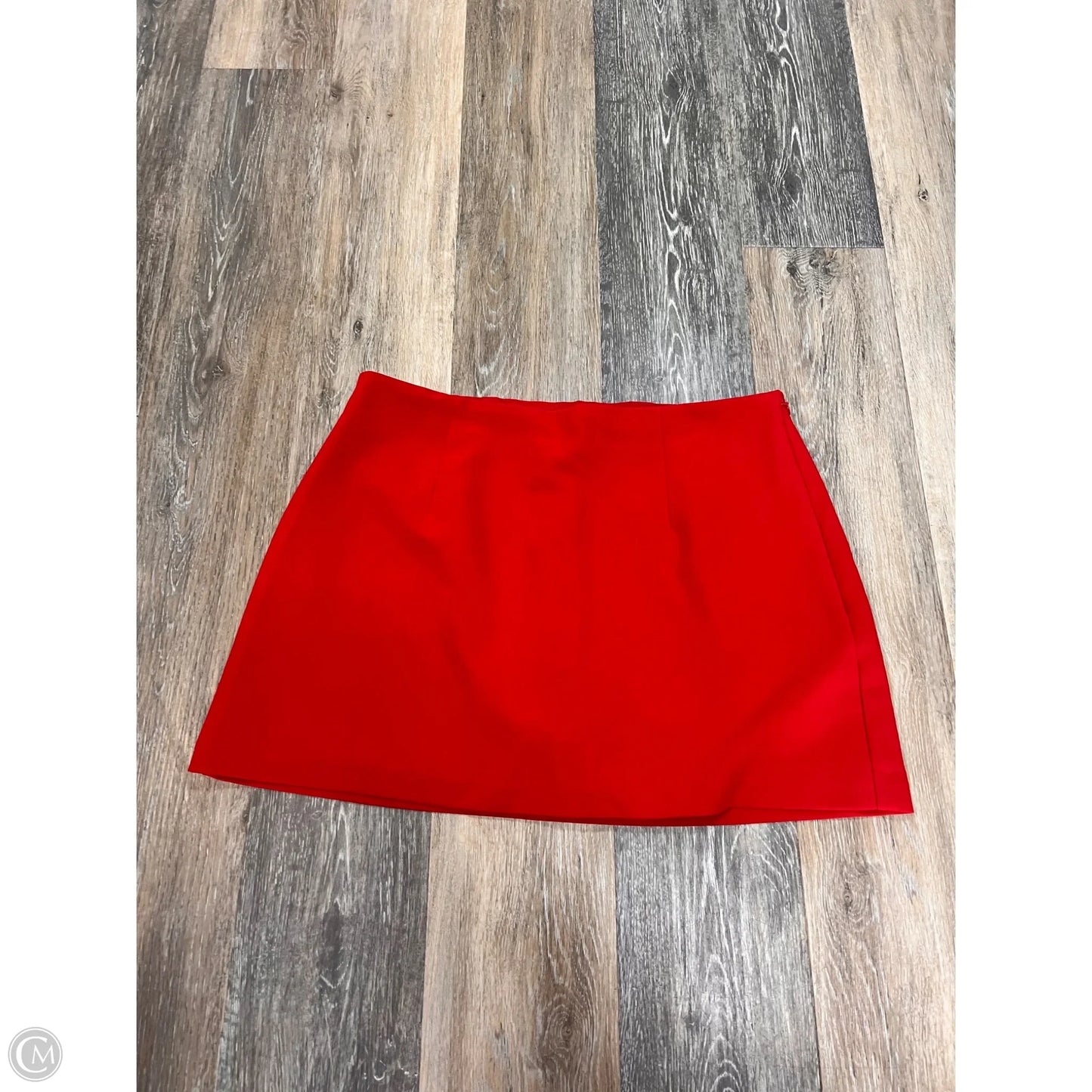 Skort By Abercrombie And Fitch In Red, Size: L