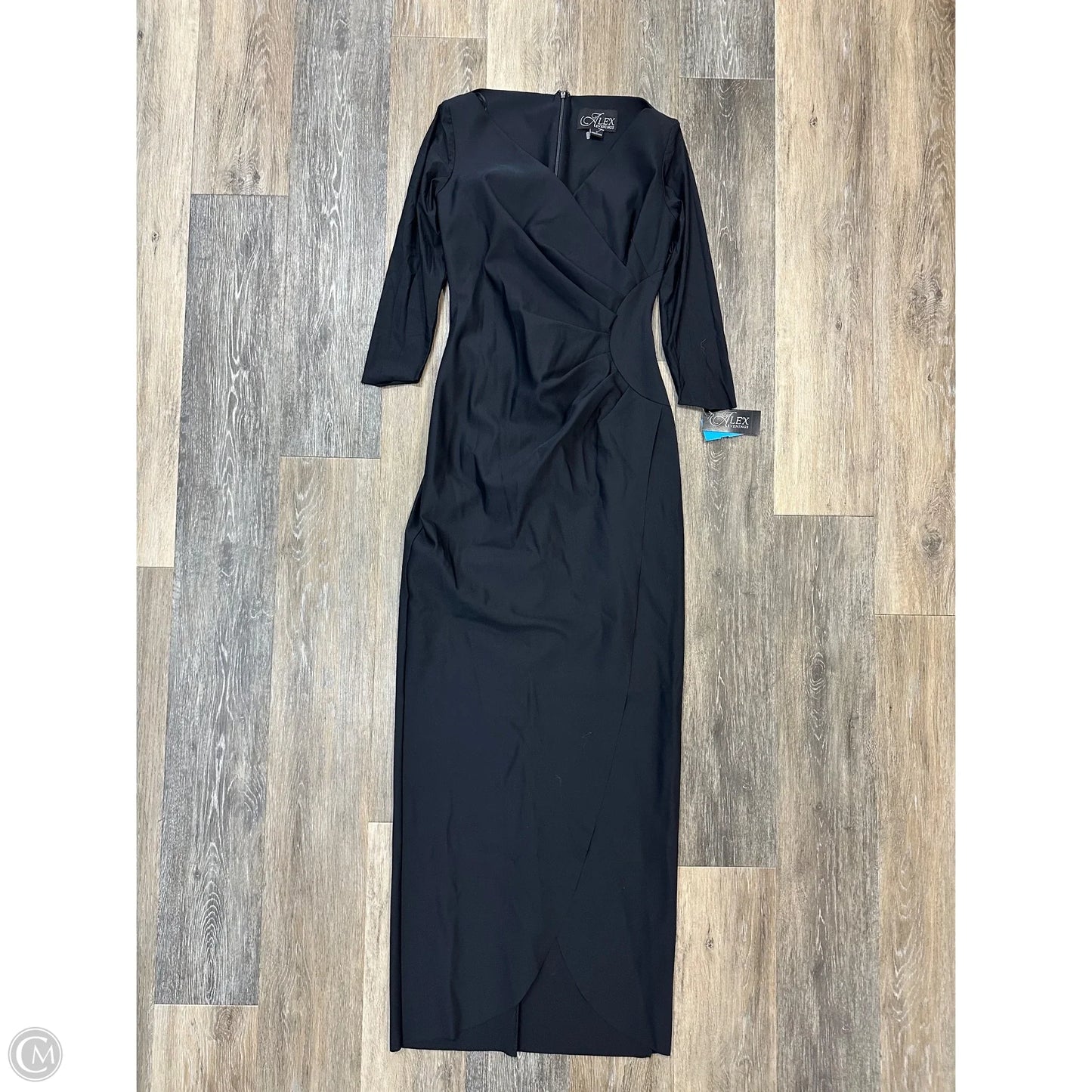 Dress Party Long By Alex Evenings In Black, Size: 4