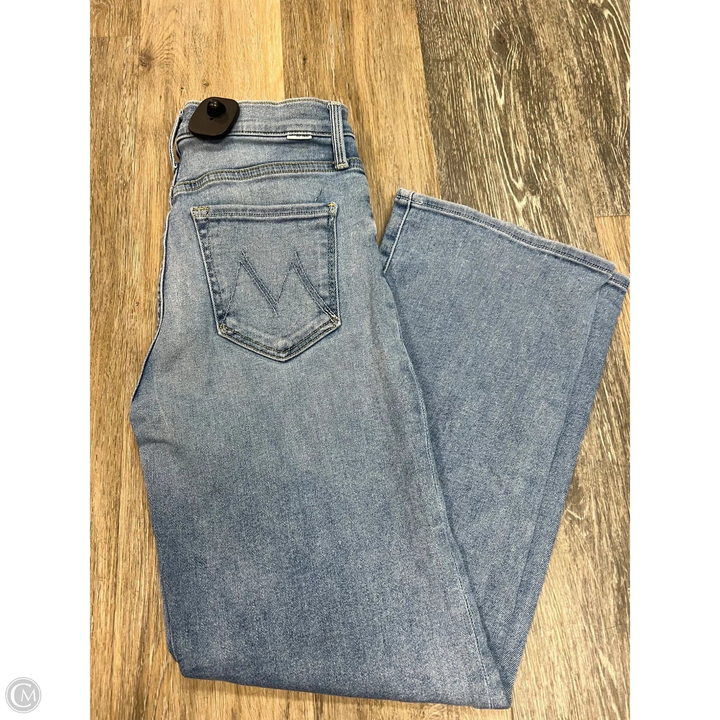 Jeans Wide Leg By Mother In Blue Denim, Size: 00/23