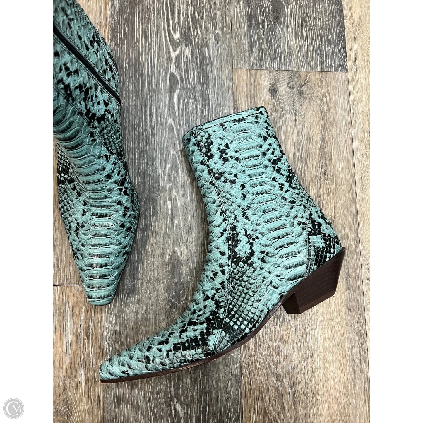 Boots Ankle Heels By Acne Studio In Snakeskin Print, Size: 6/36