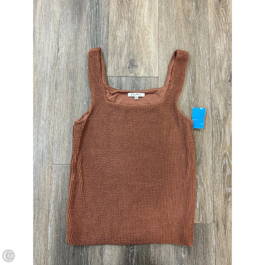 Tank Top By Z Supply In Brown, Size: S