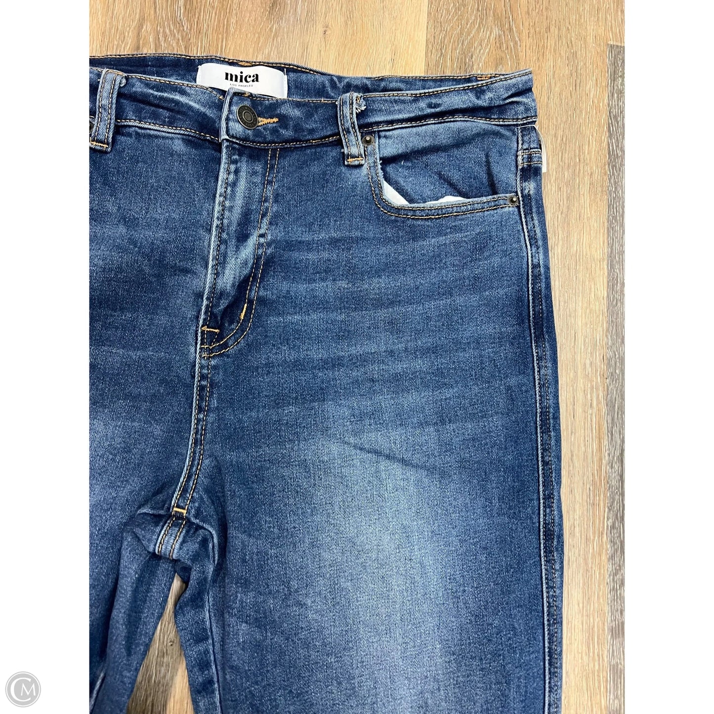 -Jeans Straight By Micas In Blue Denim, Size: 12/31