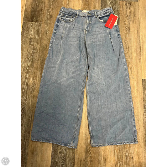 Jeans Wide Leg By Lucky Brand In Blue Denim, Size: 12