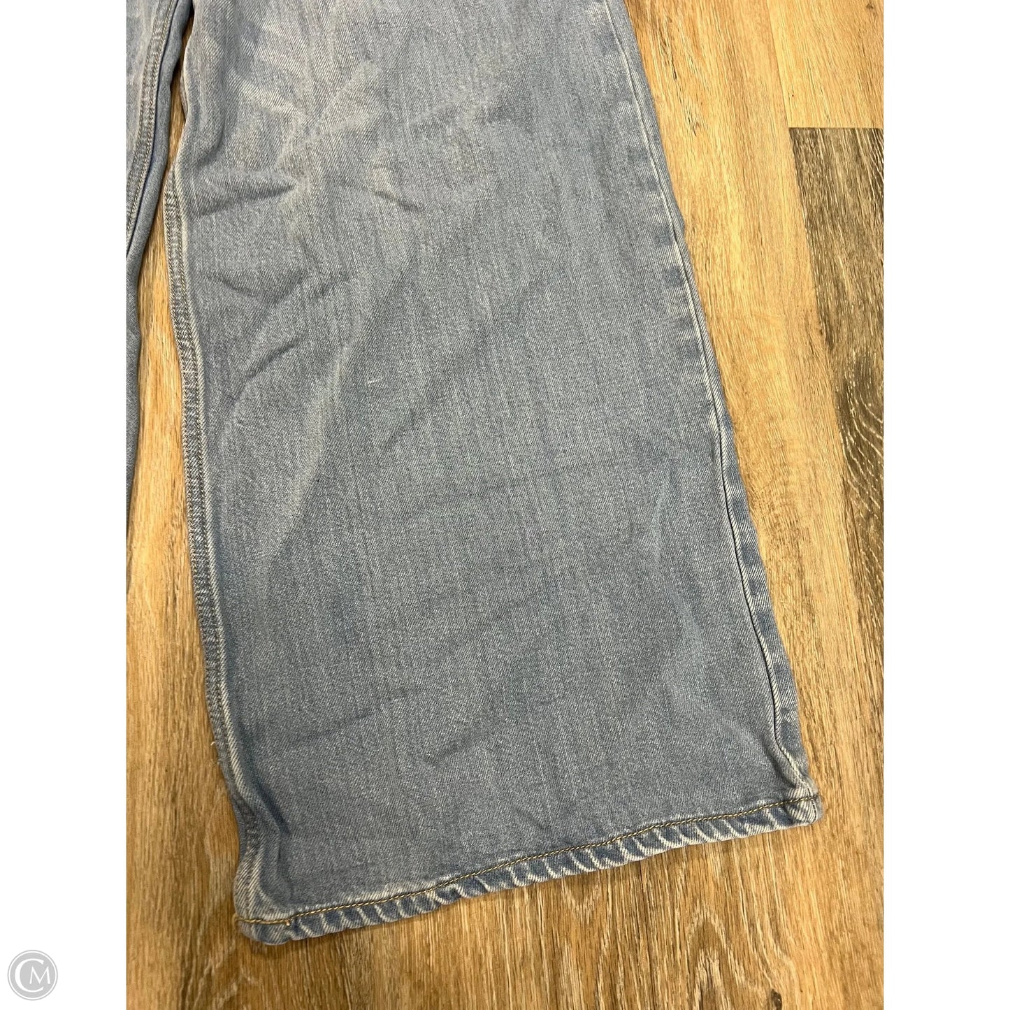 Jeans Wide Leg By Lucky Brand In Blue Denim, Size: 12