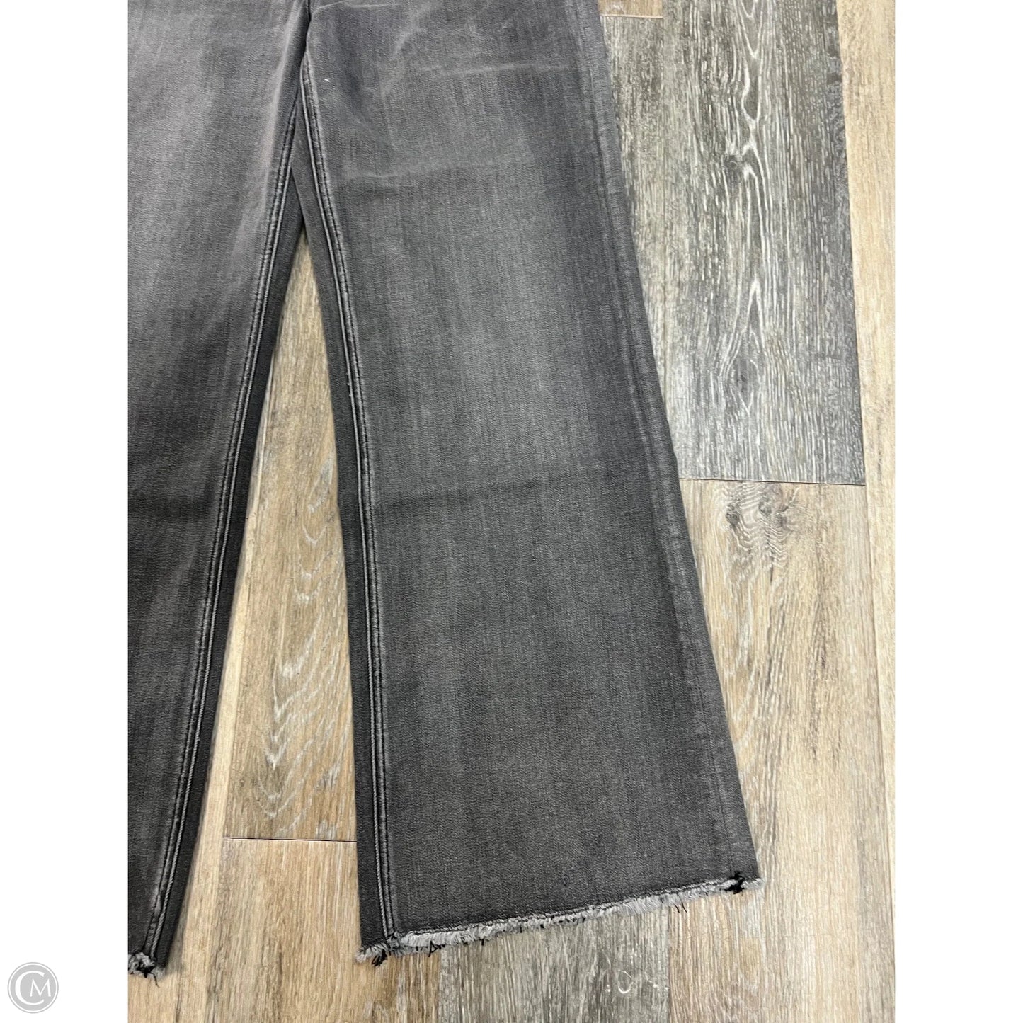 Jeans Wide Leg By Micas In Grey Denim, Size: 10/30