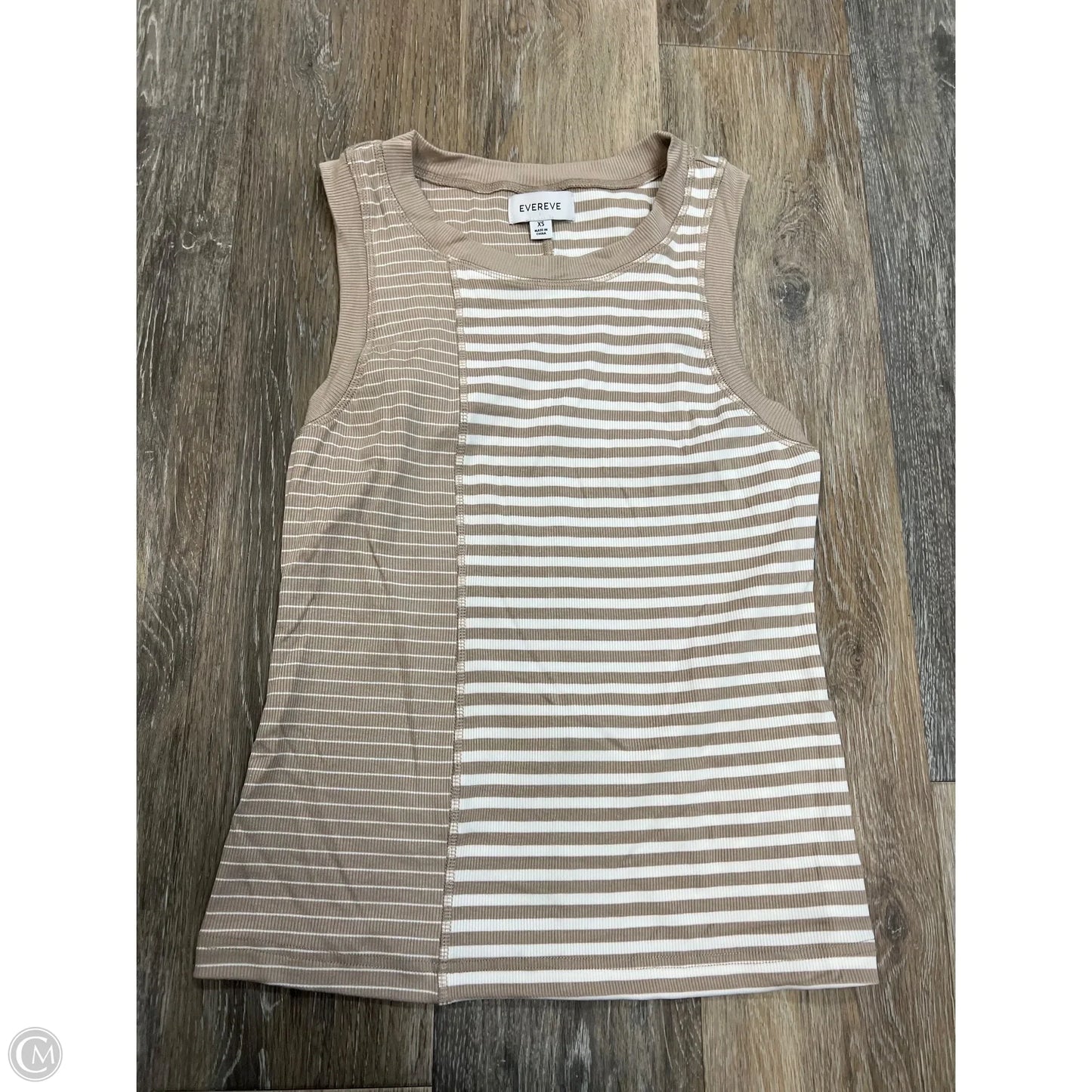 Tank Top By Evereve In Striped Pattern, Size: Xs