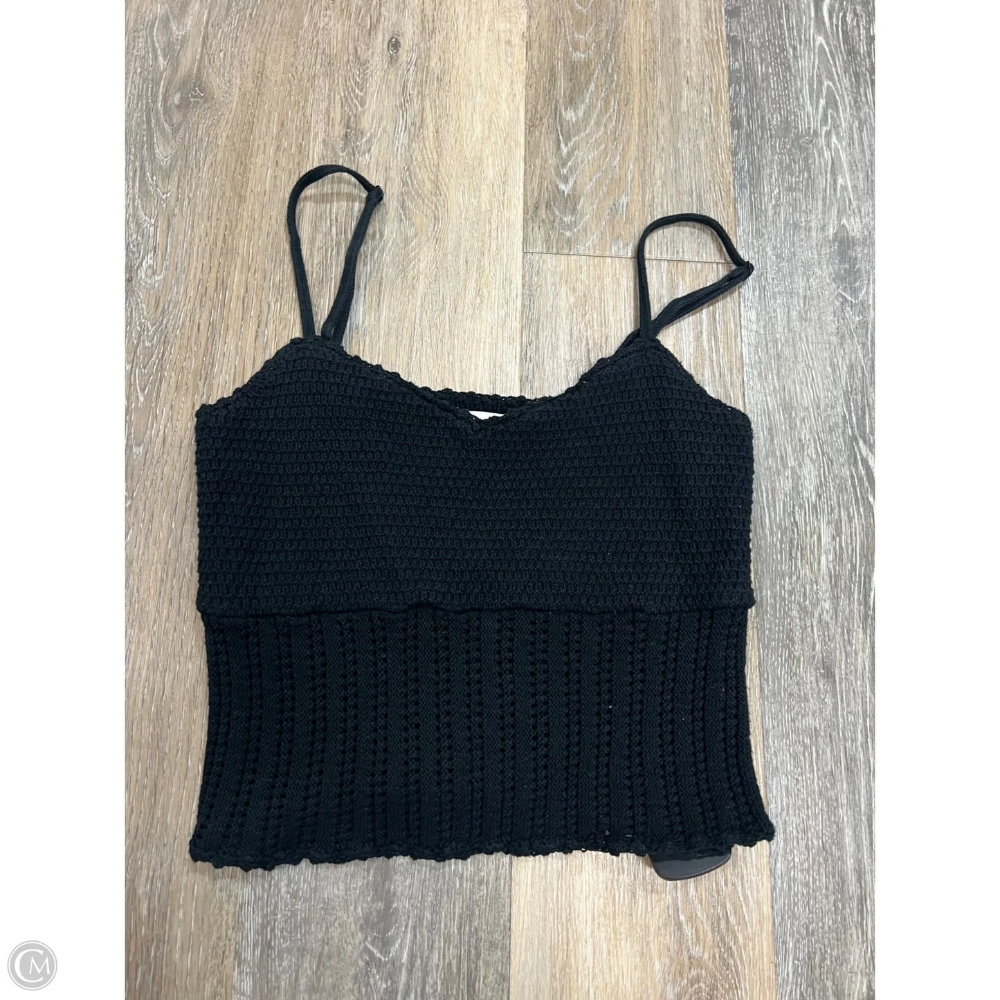 Tank Top By Abercrombie And Fitch In Black, Size: M
