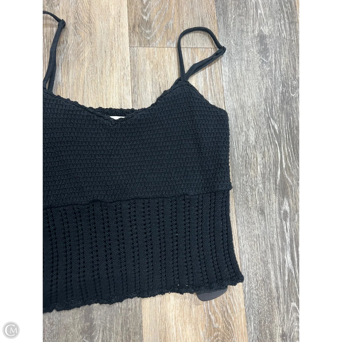 Tank Top By Abercrombie And Fitch In Black, Size: M