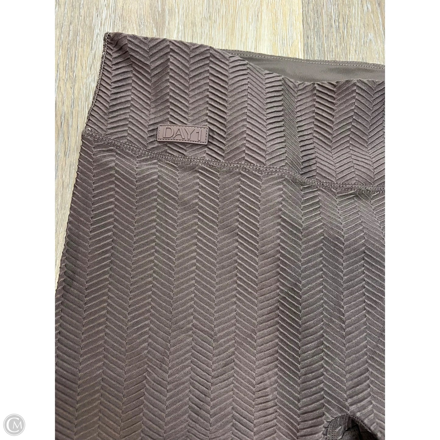 Athletic Leggings By Day1 In Brown, Size: Xl