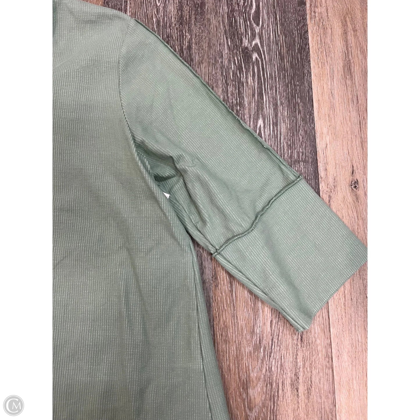 Top Long Sleeve By Lulu B In Green, Size: Xl