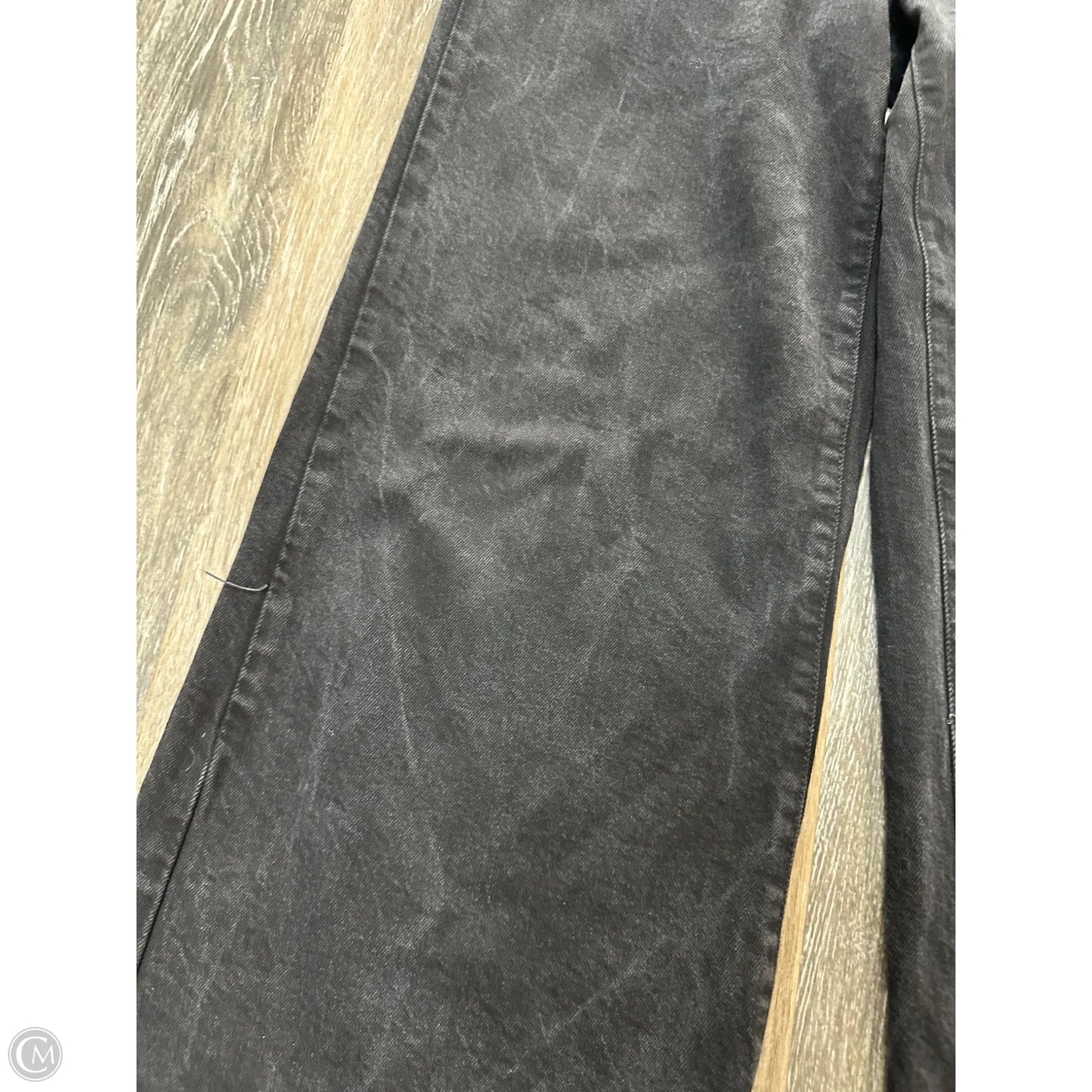 Jeans Wide Leg By Good American In Black, Size: 6