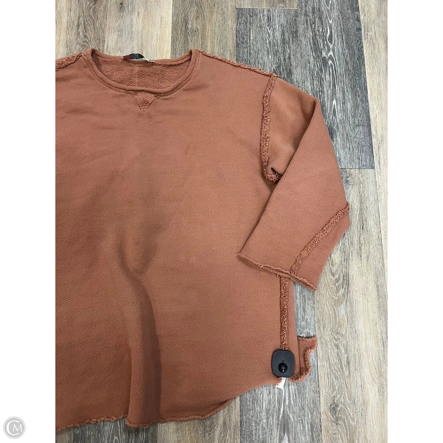 Sweatshirt Crewneck By Free People In Pink, Size: M