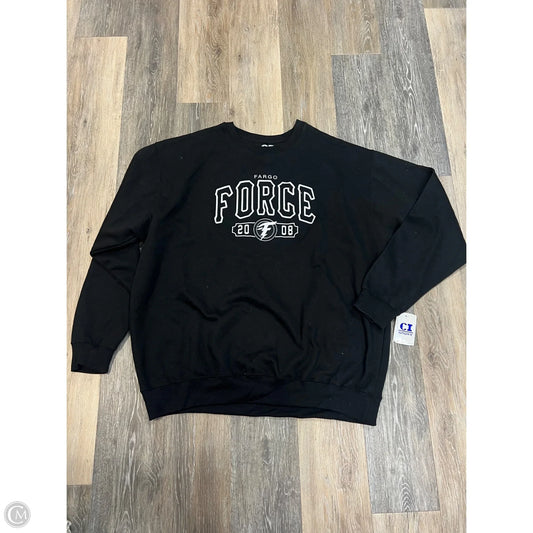 Sweatshirt Crewneck By CI Sport In Black, Size: 2x