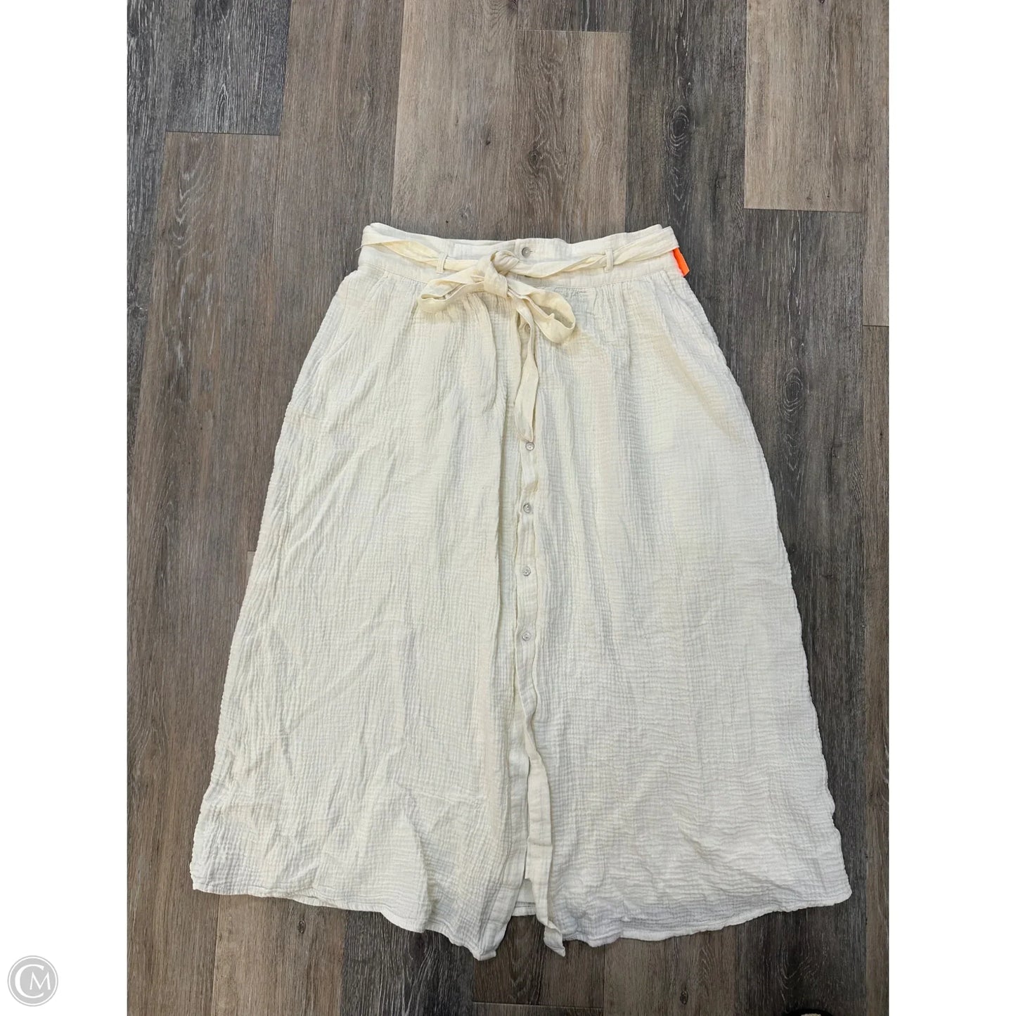 Skirt Midi By Marled In Cream, Size: L