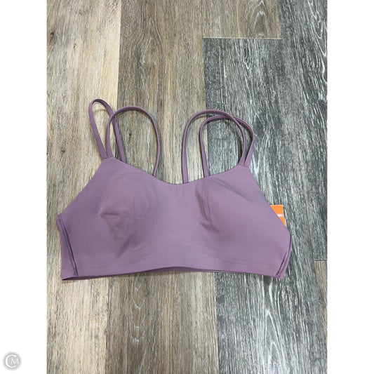 Athletic Bra By Lululemon In Purple, Size: S