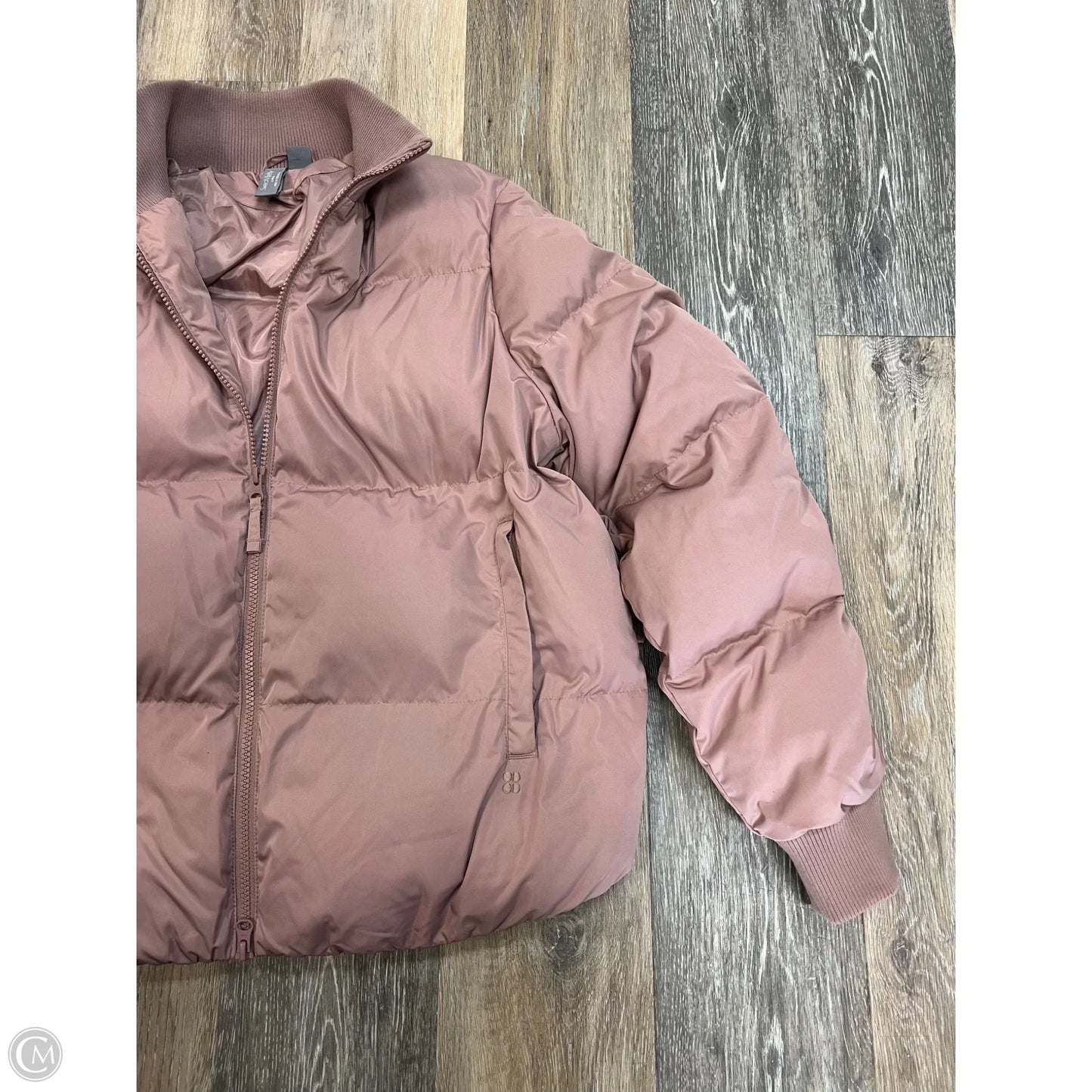 Jacket Puffer & Quilted By Sweaty Betty In Mauve, Size: L