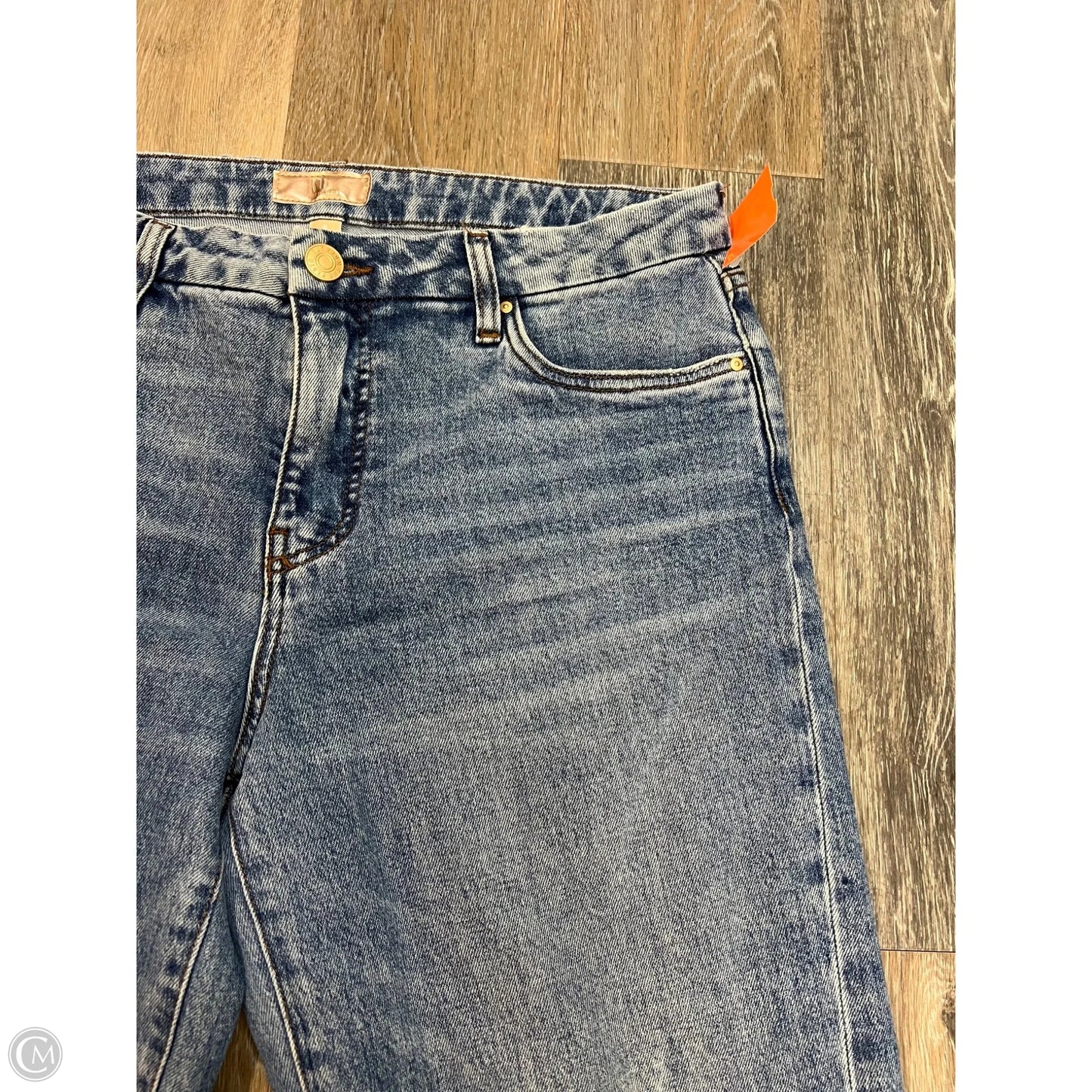 Jeans Wide Leg By Kut In Blue Denim, Size: 8