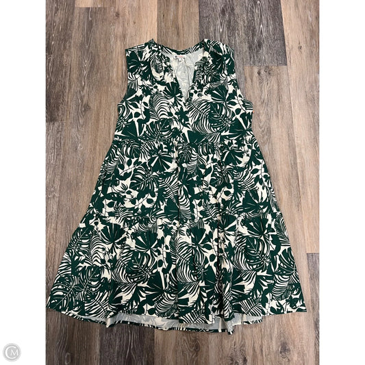 Dress Casual Short By Sundry In Green & White, Size: M