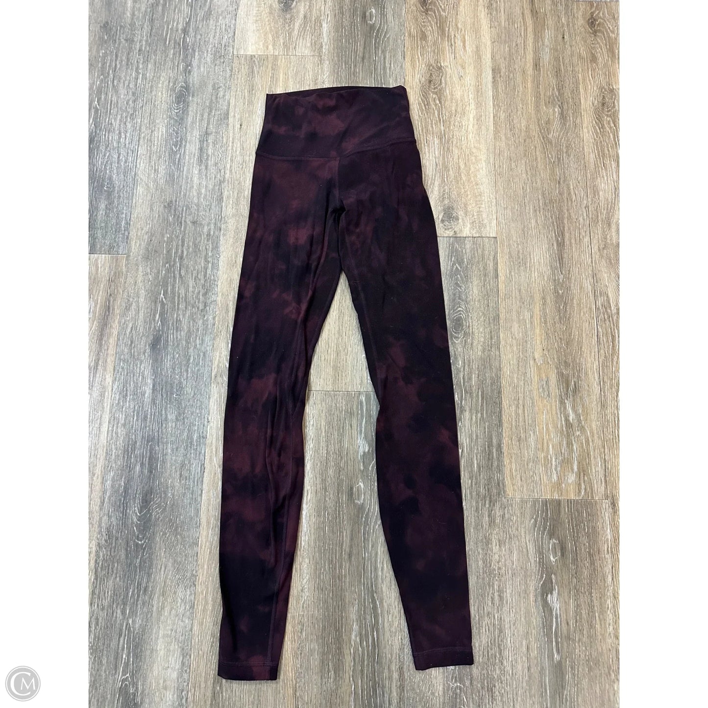 Athletic Leggings By Lululemon In Purple, Size: 2