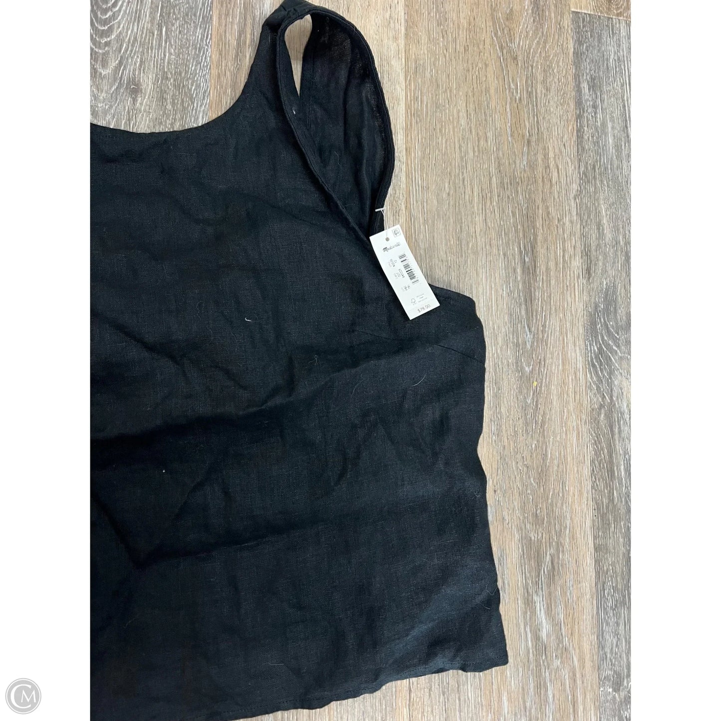 Top Sleeveless By Madewell In Black, Size: 12