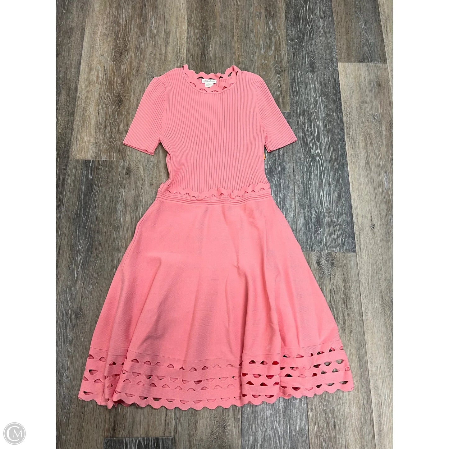 Dress Party Midi By Shoshanna In Pink, Size: M