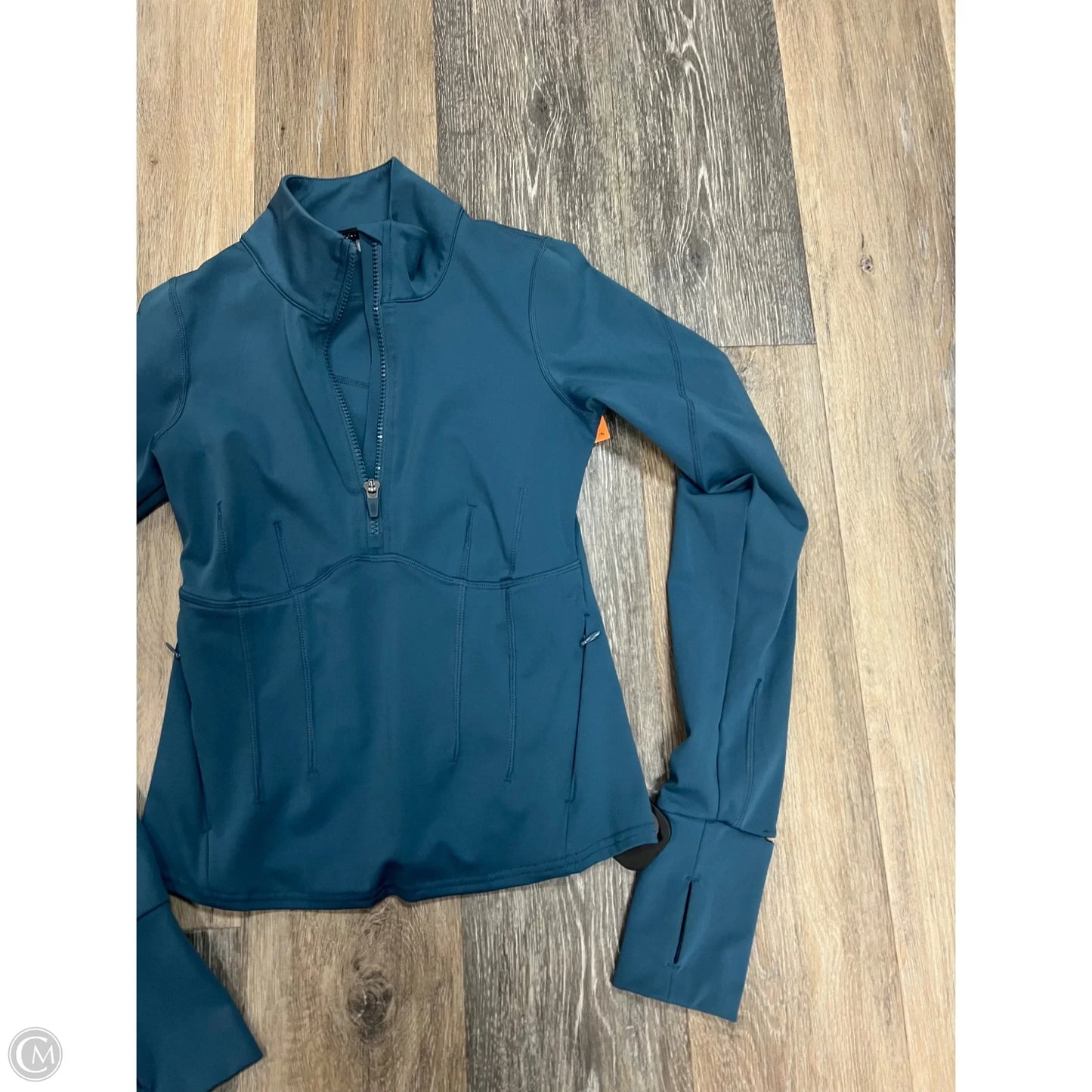 Athletic Jacket By Free People In Blue, Size: Xs