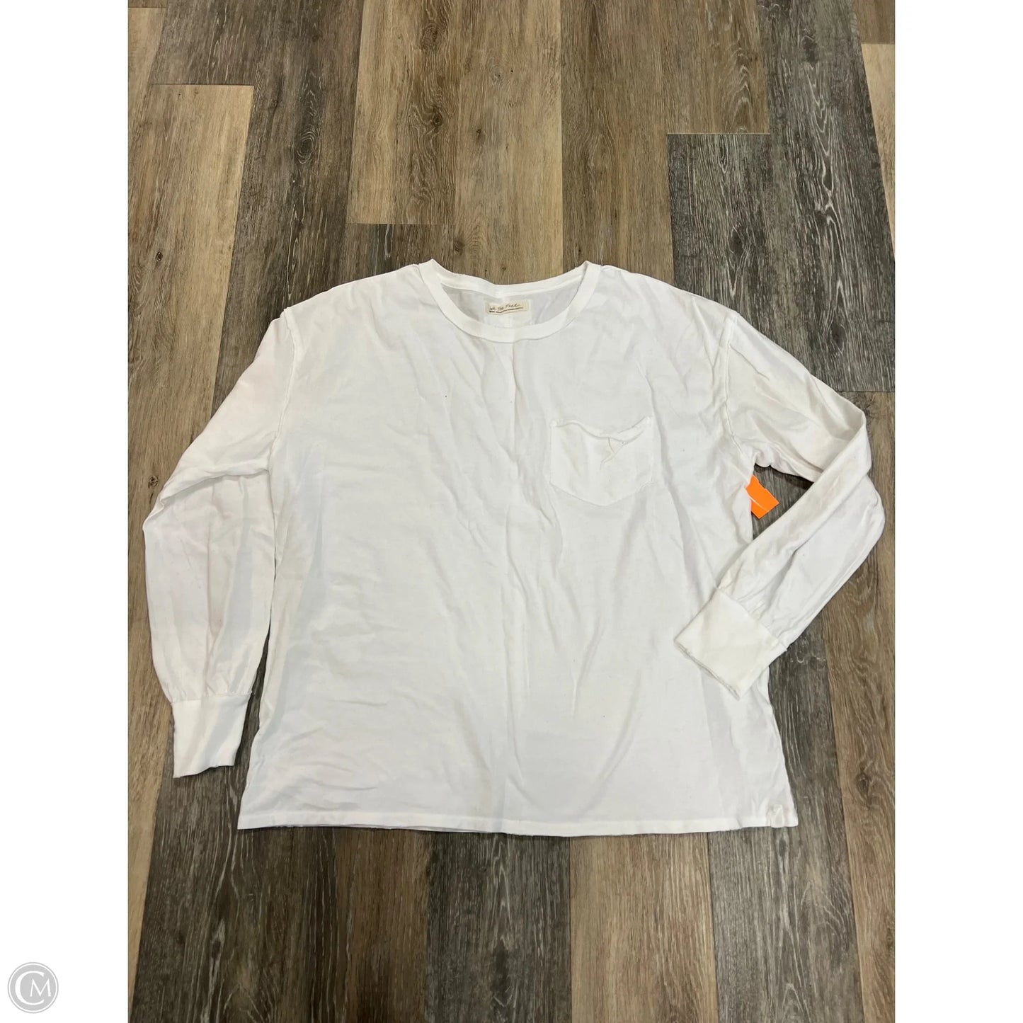Top Long Sleeve By We The Free In White, Size: M