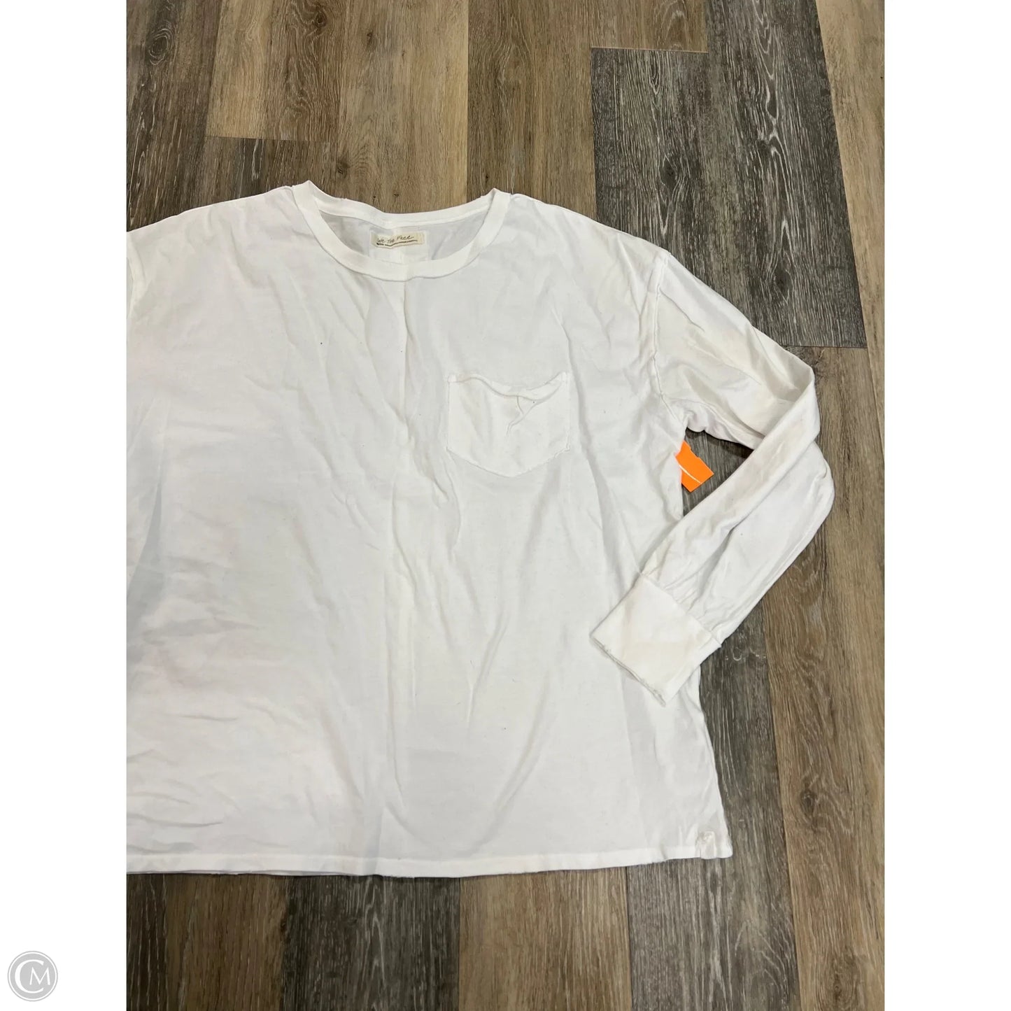Top Long Sleeve By We The Free In White, Size: M