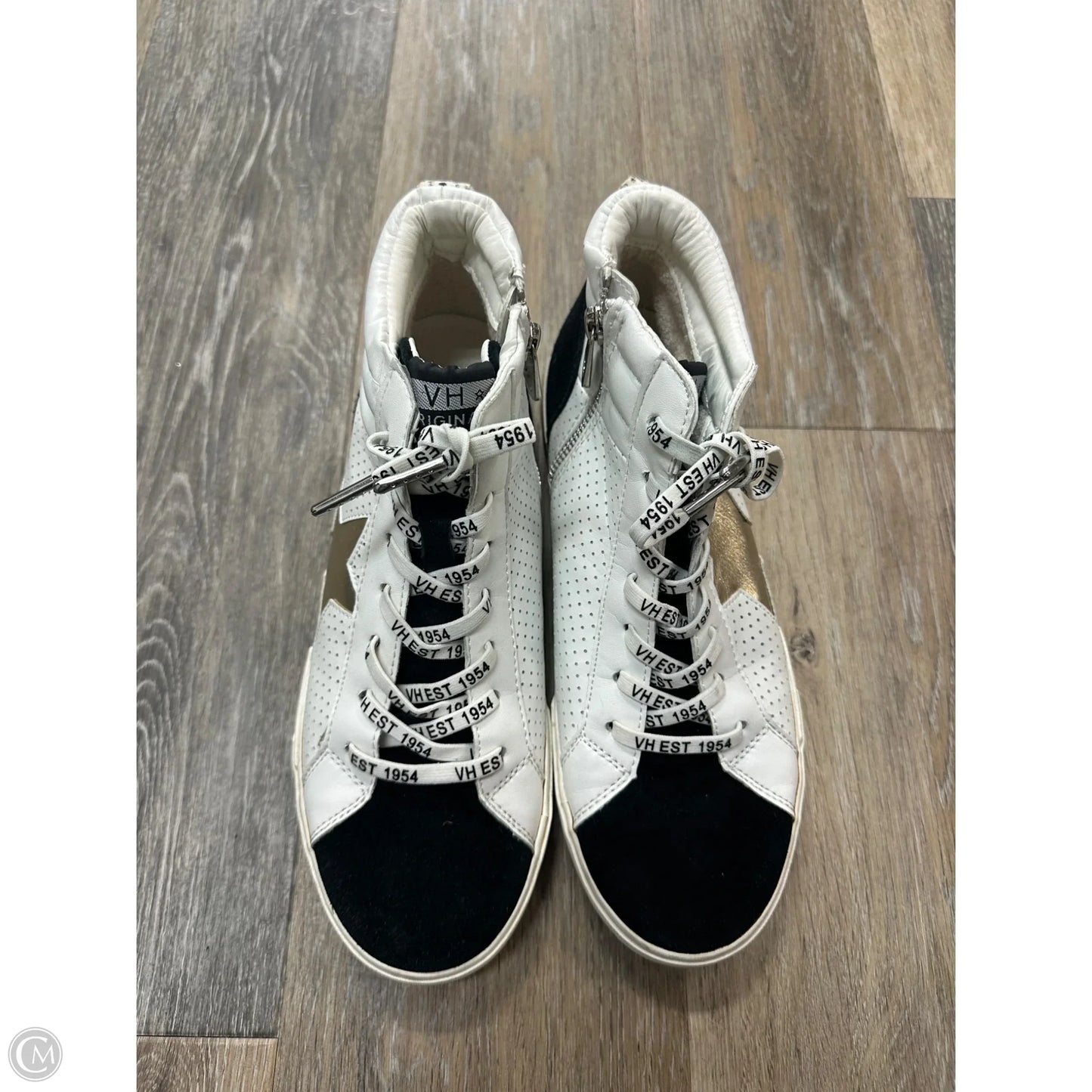 Shoes Sneakers By Vintage Havana In Black & White, Size: 11