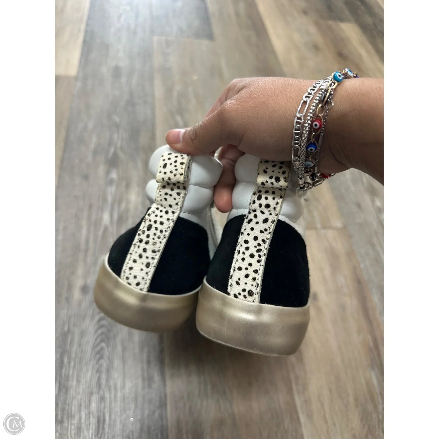 Shoes Sneakers By Vintage Havana In Black & White, Size: 11