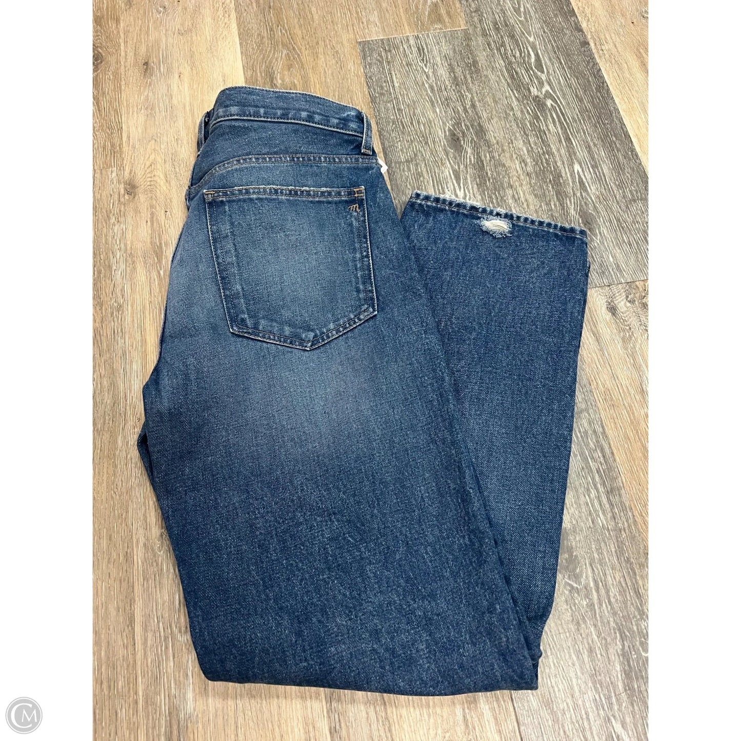 Jeans Straight By Madewell In Blue Denim, Size: 8/29