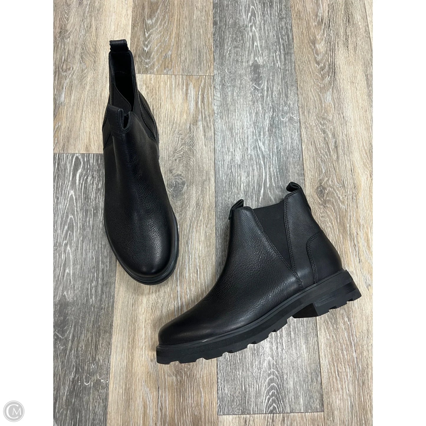 Boots Ankle Flats By Sperry In Black, Size: 10