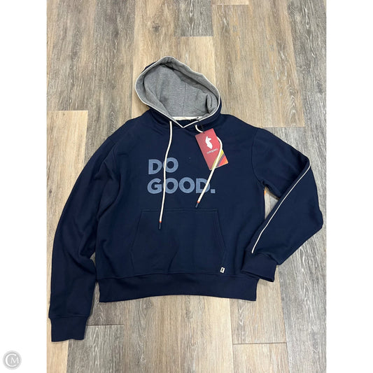 Athletic Sweatshirt Hoodie By Cotopaxi In Navy, Size: S