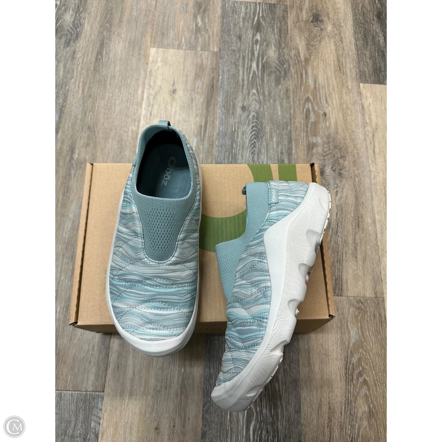 Shoes Athletic By Oboz In Blue, Size: 11