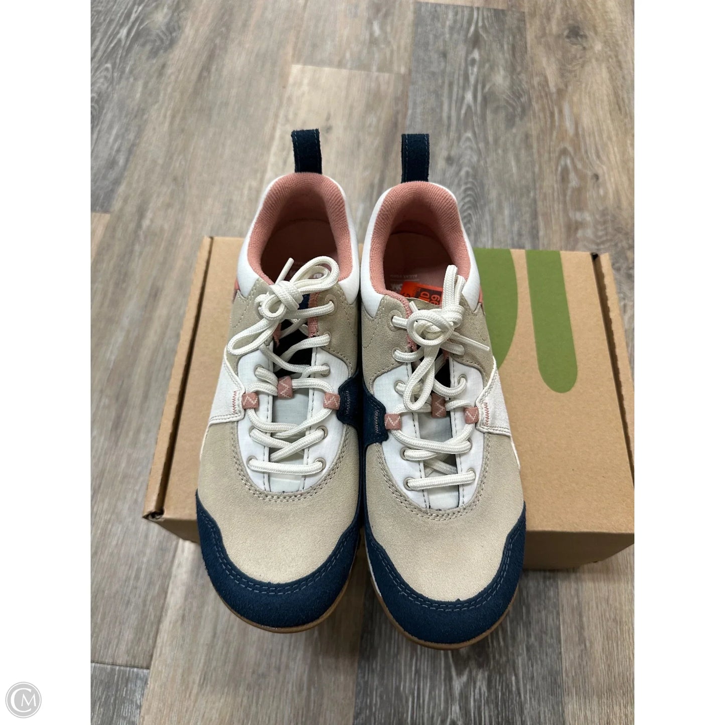 Shoes Sneakers By Oboz In Blue & Tan, Size: 7